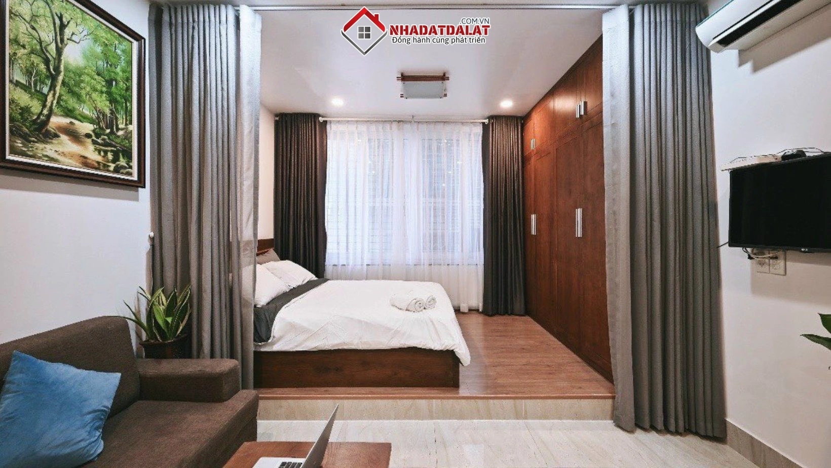 Vị trí thuê căn hộ ở Đà Lạt tuỳ thuộc vào tiêu thuê, ngân sách