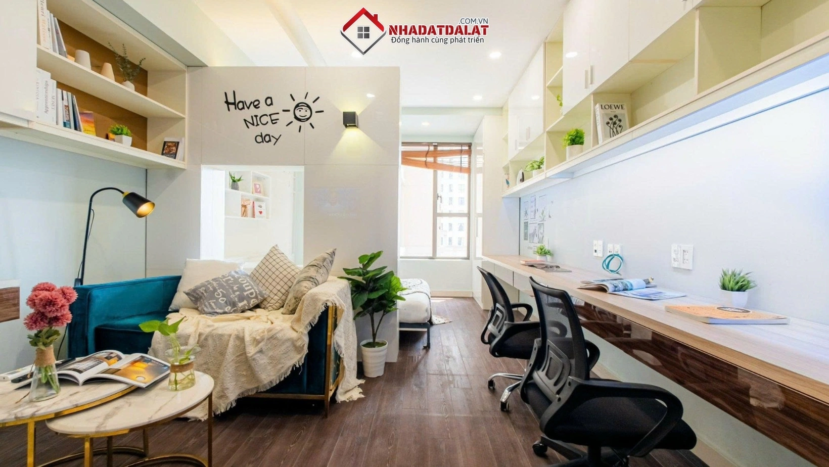 Khu vực ở Đà Lạt nên thuê căn hộ hoặc studio