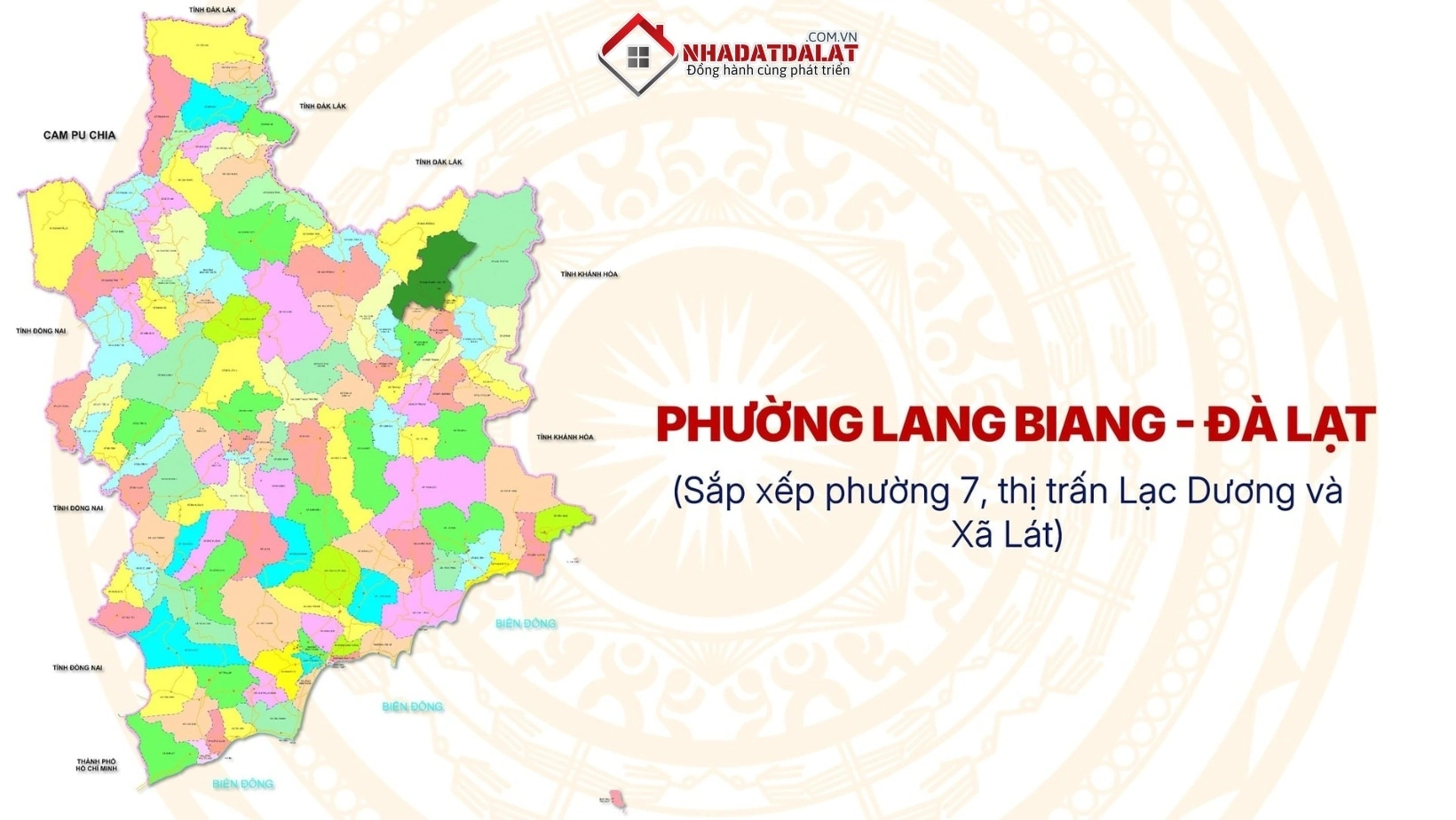 Phường Langbiang Đà Lạt sau sáp nhập