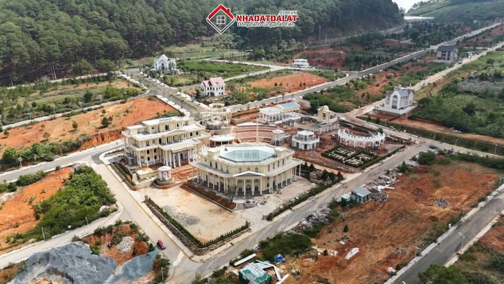 Dự án Langbiang Town đang trong giai đoạn hoàn thiện