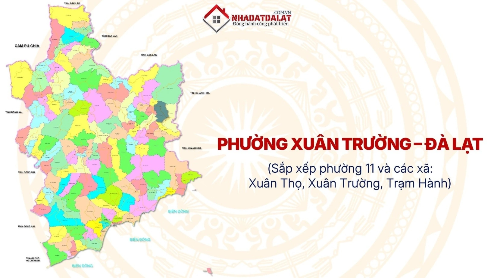 Phường Xuân Trường có vị trí chiến lược tiềm năng phát triển kinh tế và đô thị