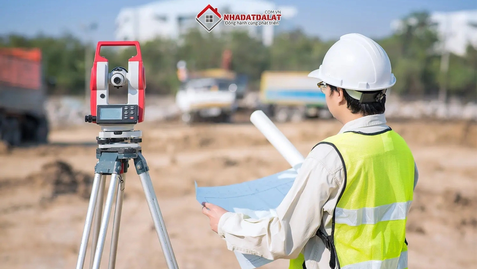 Dịch vụ đo đạc nhà và đất do Nhà đất Đà Lạt XYZ cung cấp